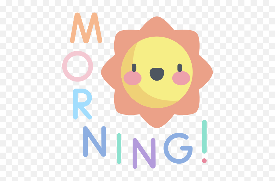 Morning - Moring Icon Emoji,Good Morning Emoticon