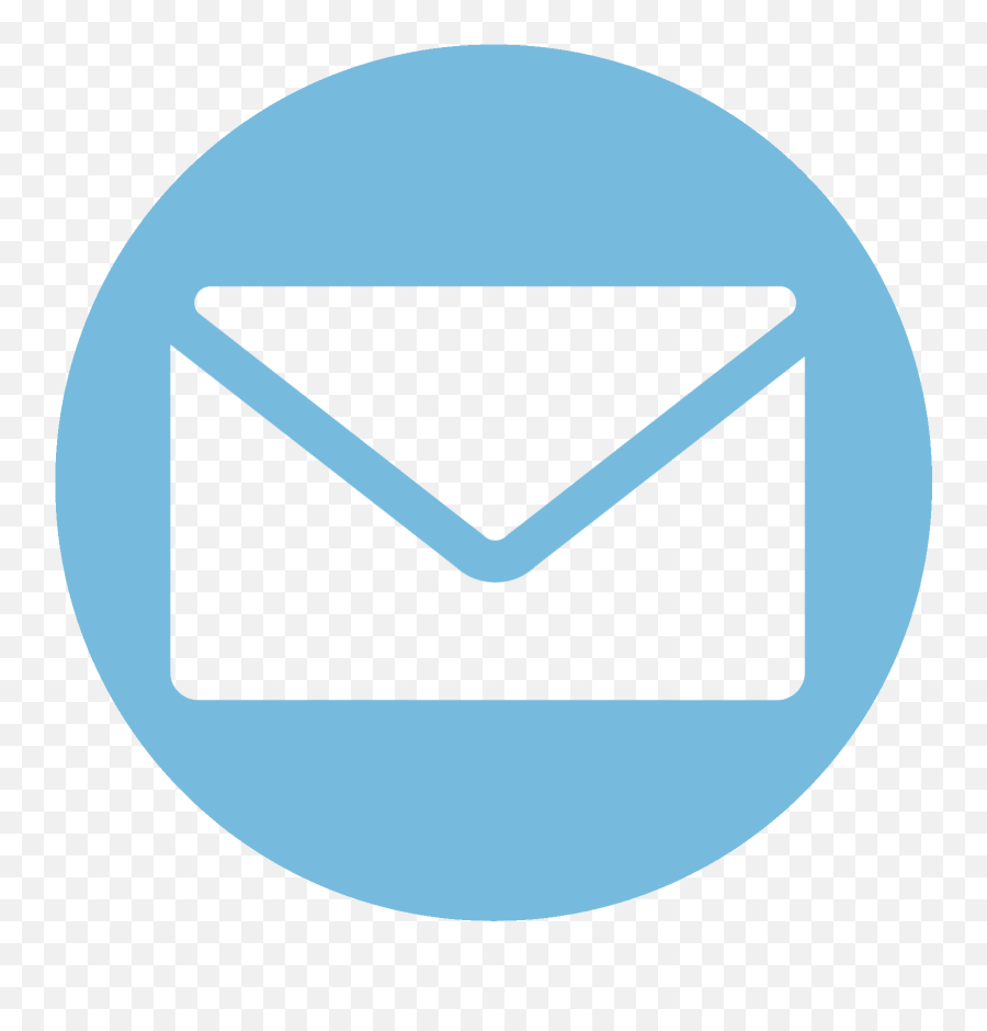 Uc - Email Icon Png Blue Emoji,2k19 Emotions