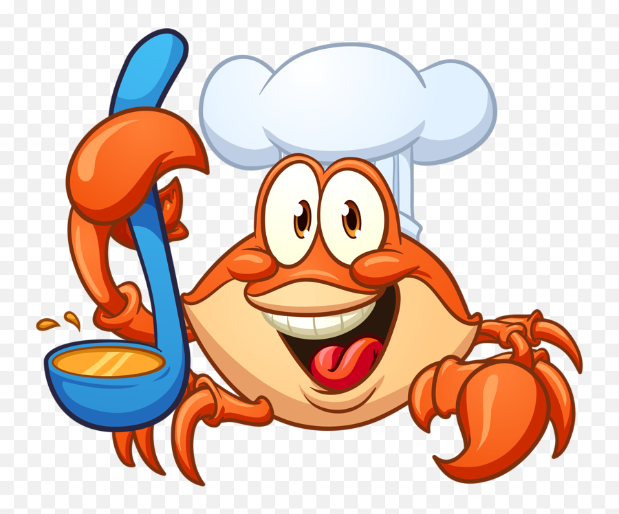 19 Funny Fruit Ideas - Crab Chef Cartoon Png Emoji,Comp Hacer Emojis De Empanada