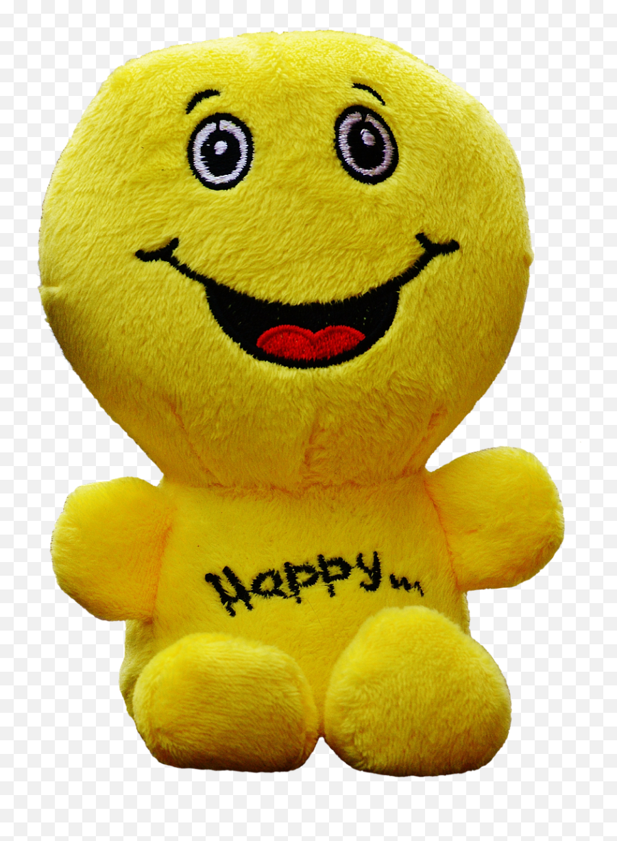 Free Photo Funny Plush Smiley Yellow - Stickers For Whatsapp Dp Emoji,Cute Emoticon