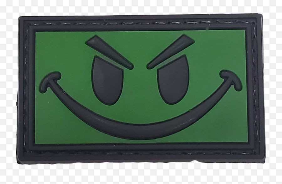 Smile Pvc Morale Patch - Picture Frame Emoji,Law Enforcement Emoticons