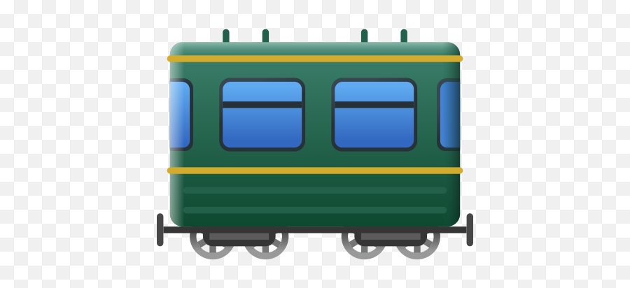 Railway Car Icon In Emoji Style - Horizontal,Car Window Emojis Led