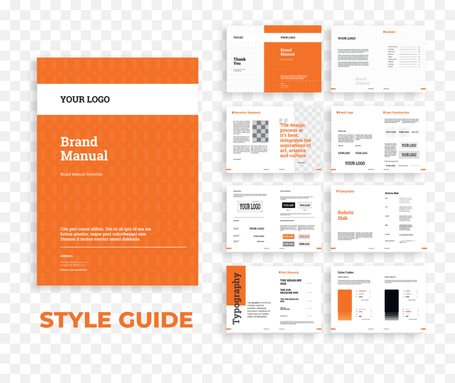 Branding And Identity - Verdant Brand Guidelines Small Business Emoji,Color Emotion Infographic