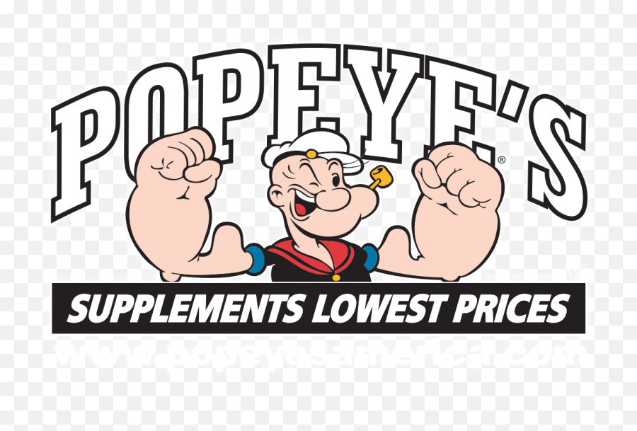 Popeyes America Clipart - Supplements Logo Transparent Emoji,Popeye Cancelled For Emoji Movie