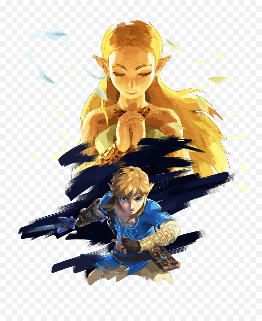 The Legend Of Zelda Transparent Png - Zelda Breath Of The Wild Artwork Emoji,Botw Emoji