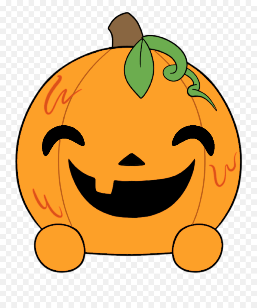 Pumpkin Slimecicle Stickie 6in Emoji,Pumpkin Emoticon Instagram