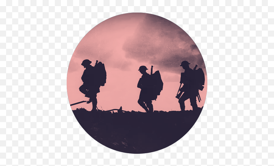 Ww1 Ancestors - Ww1 Soldiers Marching Drawing Emoji,Second World War In Emojis