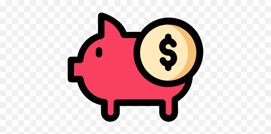 Piggy Bank Free Icon Of Business Emoji,Whatsapp Pig Emoticon Png