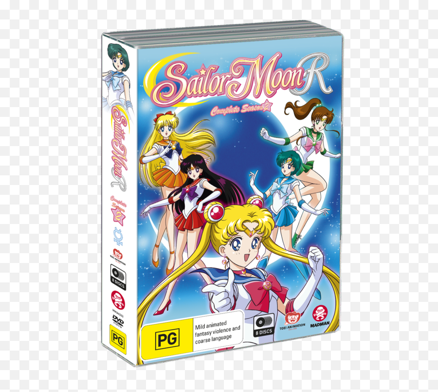 Sailor Moon R Season 2 Complete Series - Dvd Emoji,Sailor Moon S Various Emotion English