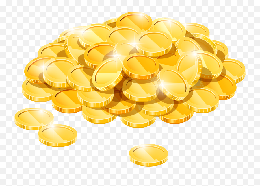 Coins Free Png Images Pile Of Gold Coins Coins Money Emoji,Vmoney Emojis Vector