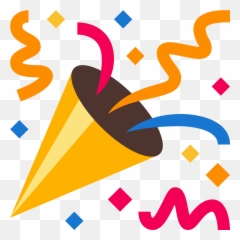 Confetti Emoji Transparent U0026 Free Confetti Emoji Transparent - Confetti Emoji Png,Celebration Emoji
