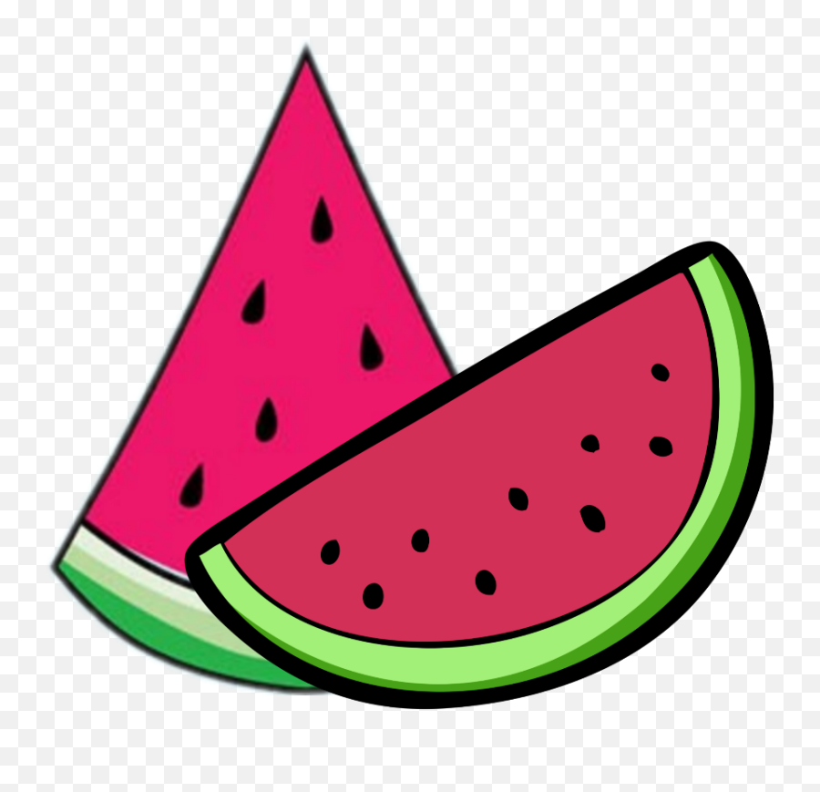 Mq Watermelon Melon Slice Summer - Stickers On A Laptop Water Melon Emoji,Melon Emoji