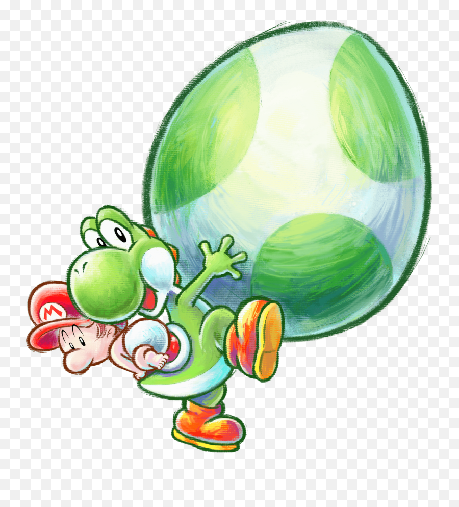 Yoshiu0027s New Island 3ds Artwork Including Lots Of Crazy - New Island Yoshi Emoji,Yoshi Emoticon