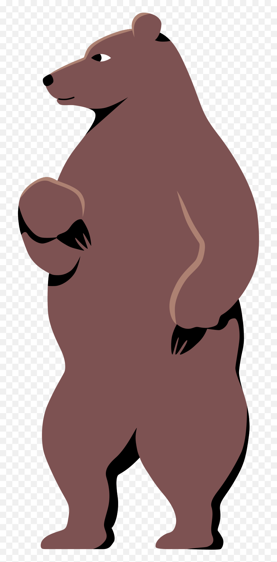 Bear Illustration In Png Svg Emoji,Standing Emoji