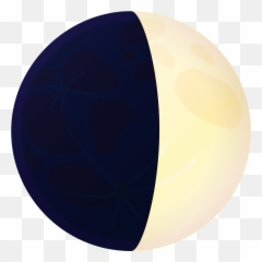 Your Birthday Moon Phase Shows This About Your Personality Emoji,Cresccent Moon Emoji