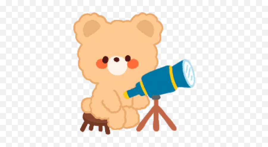 Telegram Sticker From Brownie Bear Pack Emoji,Teddy Bear Aesthetic Emoji