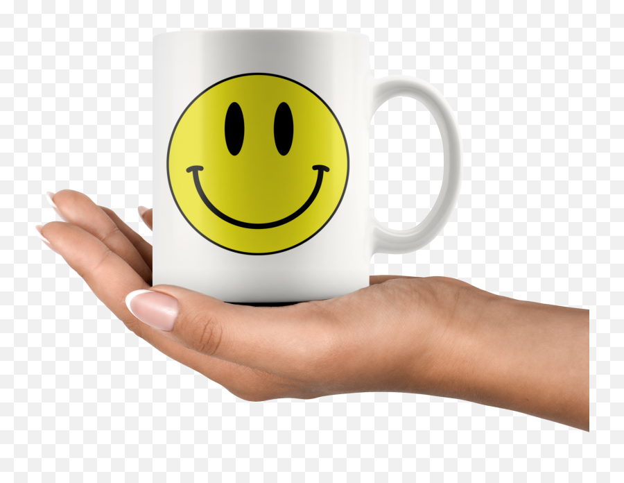 Smiley Face Coffee Mug 11oz Or 15oz Hippie Retro Emoji,Hippie Peace Sign Emoji