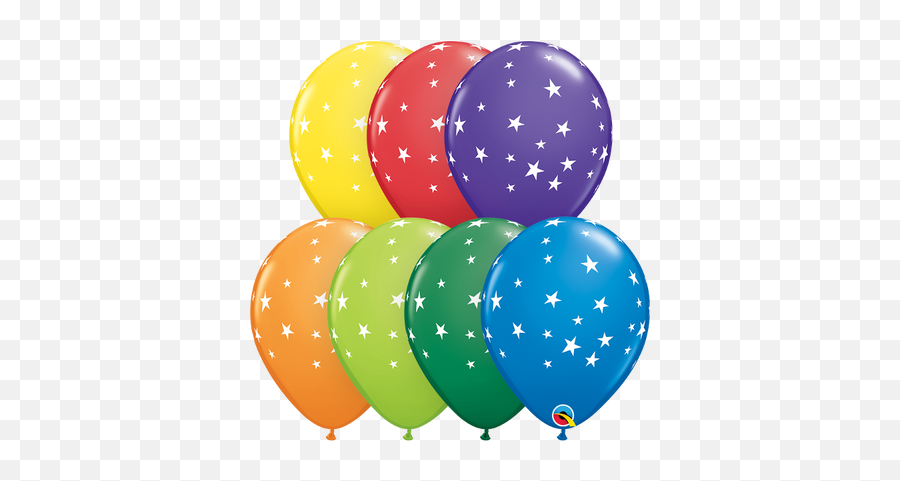 Stars 11 Inch Printed Latex Helium Balloons Balloon Place Emoji,Hedgehog With Star Emoji