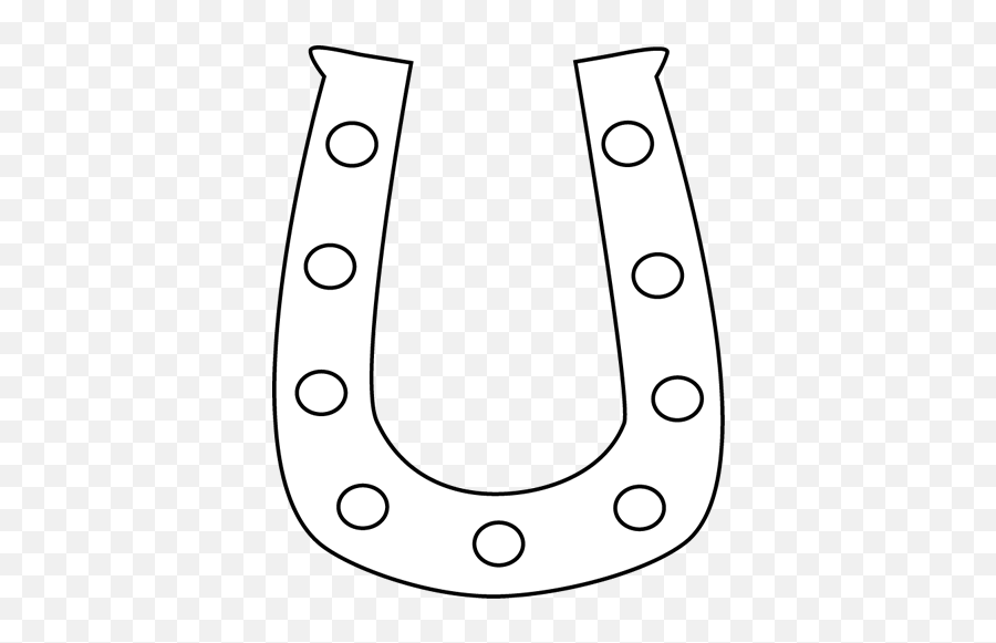 Horseshoe Clip Art - Clipartsco Horse Shoe Outline Black Background Emoji,Horseshoe Emoji