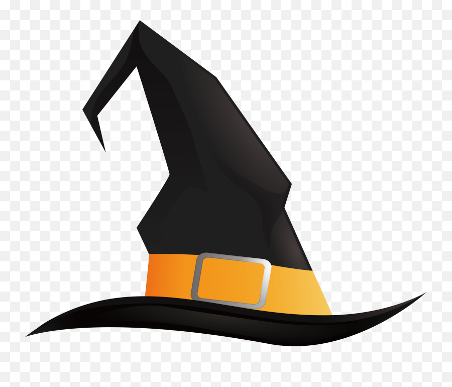 Witch Hat Halloween Pointed Hat - Wizard Hat Png Emoji,Witches Hat Emoji