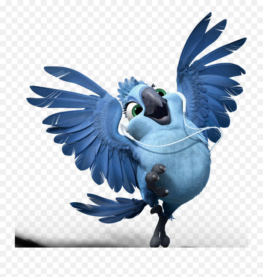 Rio - Carla Rio 2 Transparent Emoji,Emoji La Pelicula Coraline Muppets