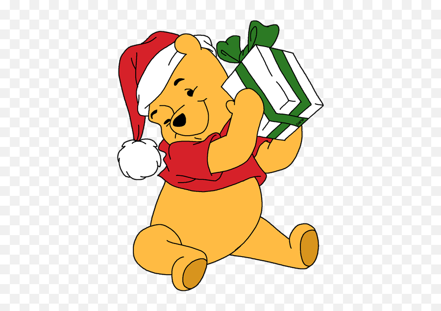 Eeyore Winnie The Pooh Christmas - Winnie The Pooh Christmas Clipart Emoji,Eeyore Emoticon