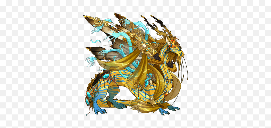 Screams In Primal Dragon Share Flight Rising - Mythical Creature Emoji,Imabee Emoji