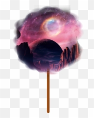 Space Galaxy Sweet Dream Sticker - Lollipop Emoji,Sweet Dream Emoji