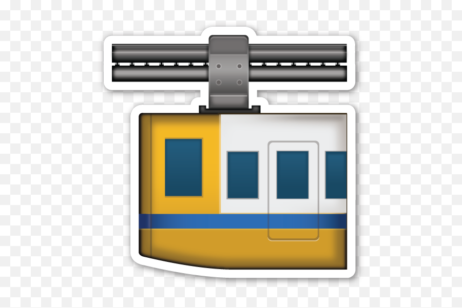 Suspension Railway - Vertical Emoji,100 Pics Emoji Quiz