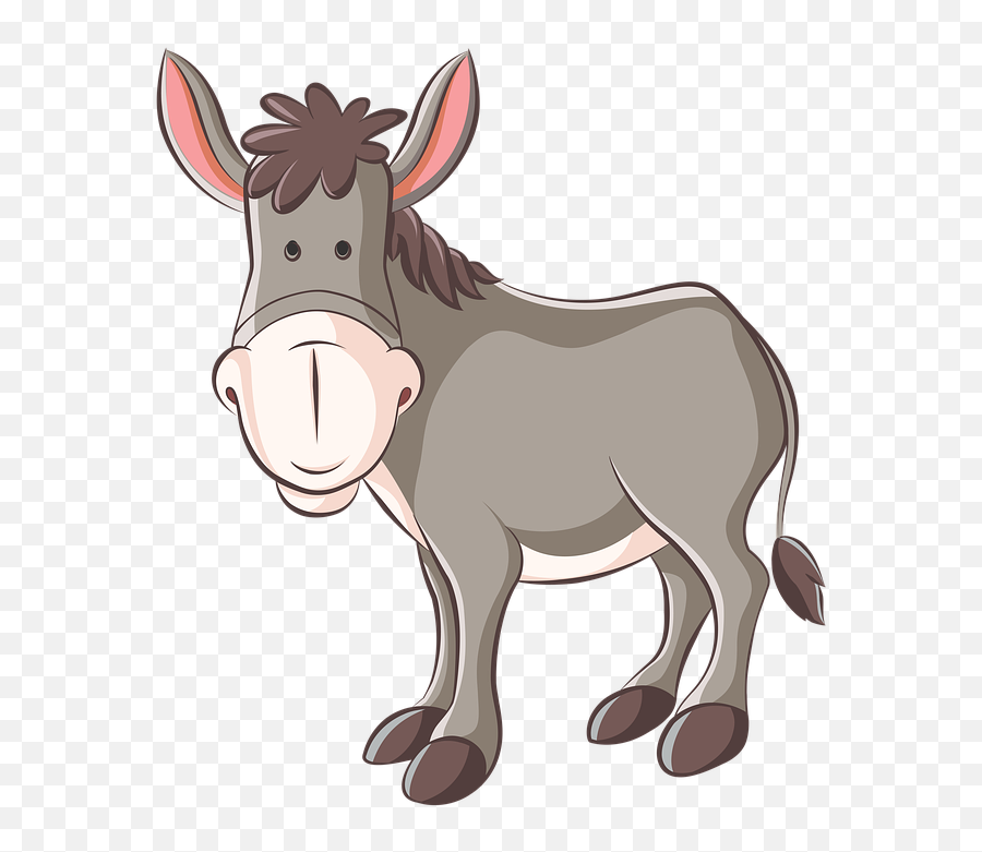 Free Photo Animation Ass Animal Donkey - Max Pixel Donkey Cartoon Png Emoji,Ass Emoticon