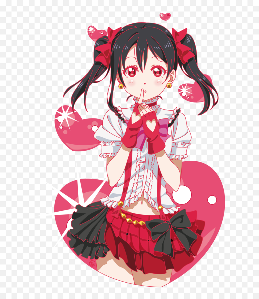 Anime Animegirl Cute Sticker By Géssica Miranda - Nico Love Live Characters Emoji,Nico Nico Nii Emoji