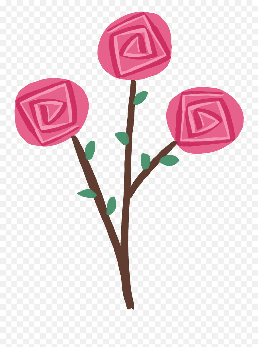 Pink Rose Sticker For Ios Android Giphy Animated - Cloudygif Lovely Emoji,Pink Rose Emoji