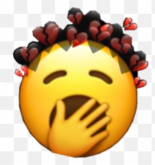 Emoji Iphone Fatique Sticker - Tired Emoji,Chez Marie Emoticons