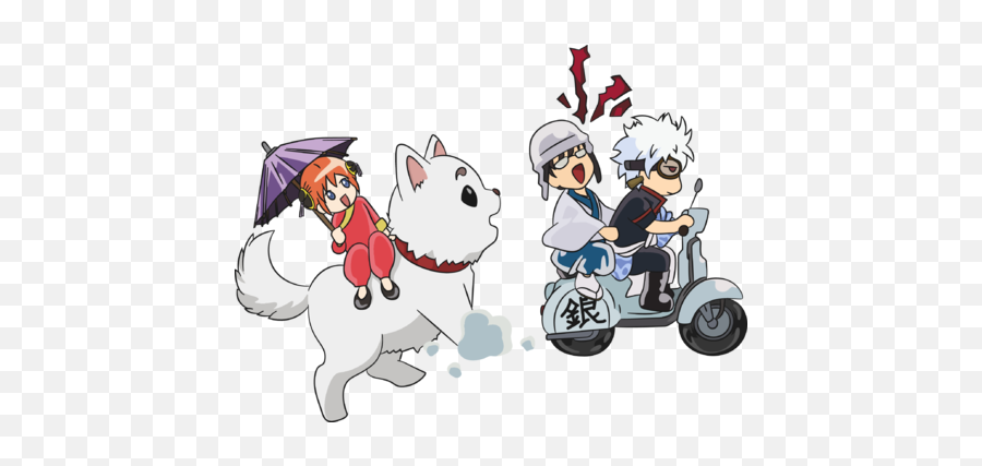 Who Is Your Favorite Anime Trio - Yorozuya Chibi Emoji,Inosuke Emotions