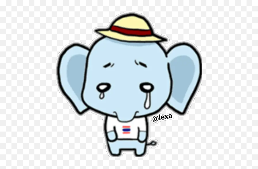 Sticker Maker - Thai Elephant Cow Drawing Easy Emoji,Iphone Emojis Elephant