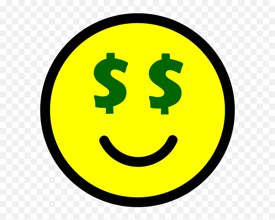Emoji Money Dollar - Emoticon Dollar,Money Emoji