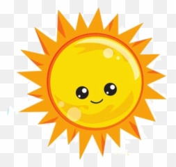 Cierto - Cute Sun Png Cartoon Emoji,Emoticon Veloz