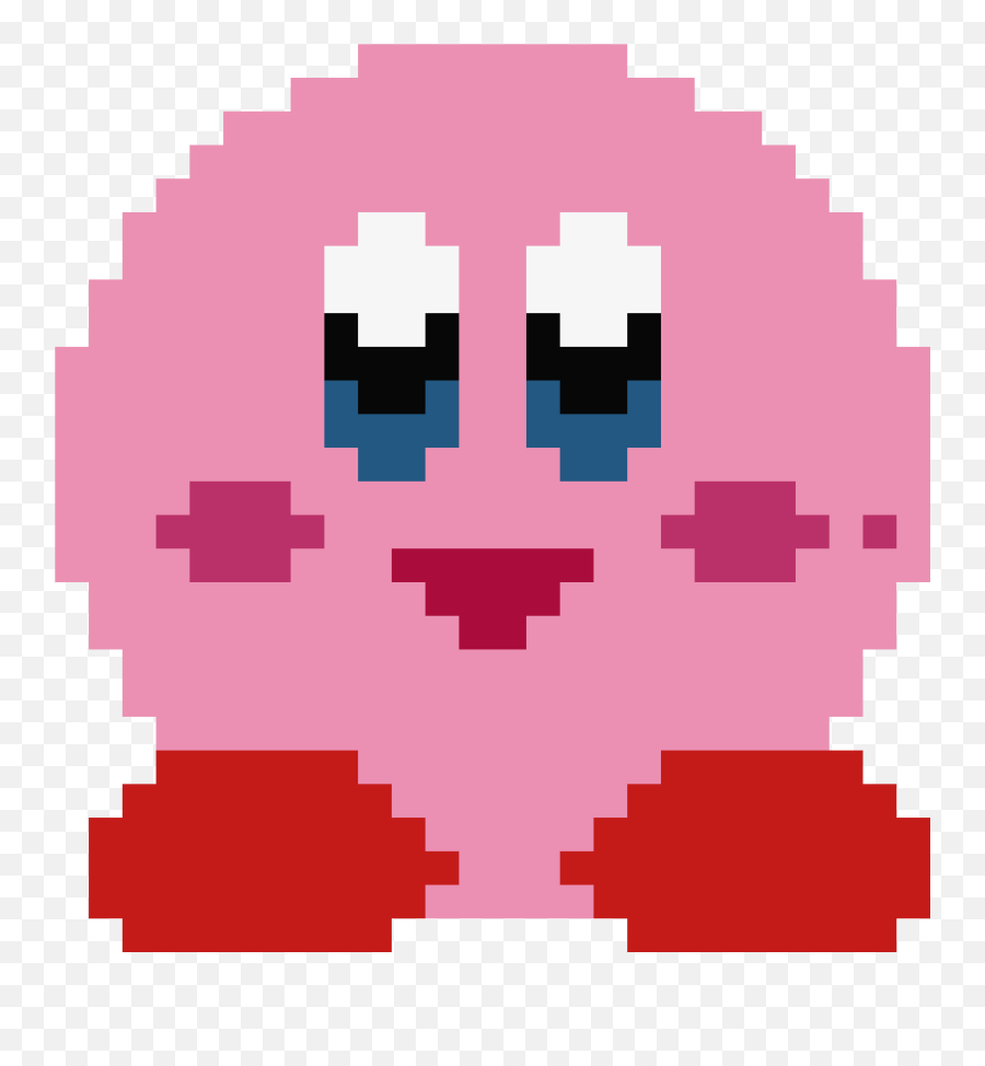 Me - Pixel Art Emoji,Kirby Emoticon