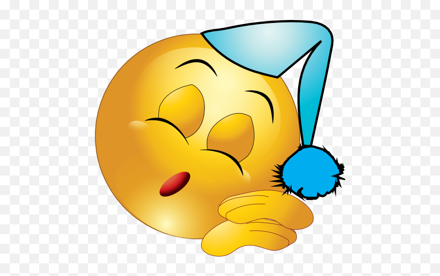 Emoticon Sleepy - Goodnight Smiley Emoji,Tired Emoji
