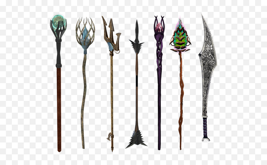 Staff Weapon Types - Magic Staff Emoji,Fsu Spear Emoji