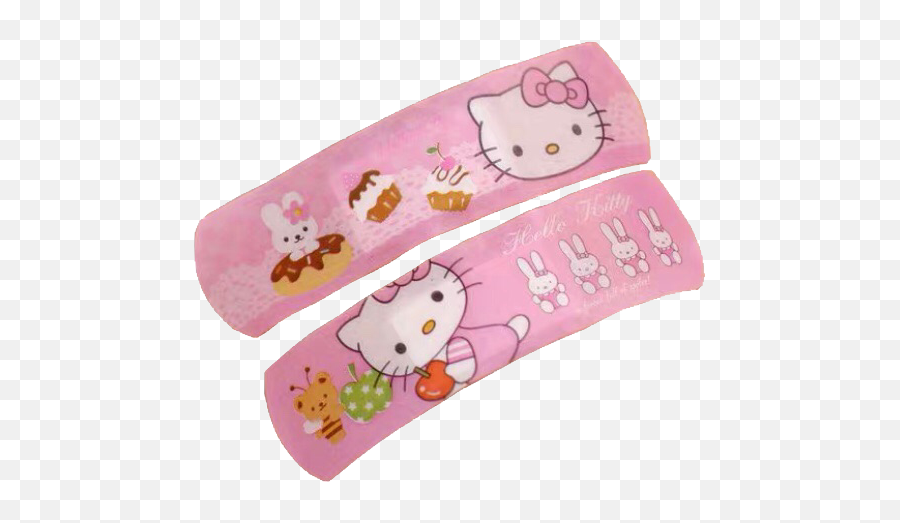 Hellokitty Sanrio Bandaid Bandaids Sticker By Bug - Hello Kitty Emoji,Bandaid Emoji