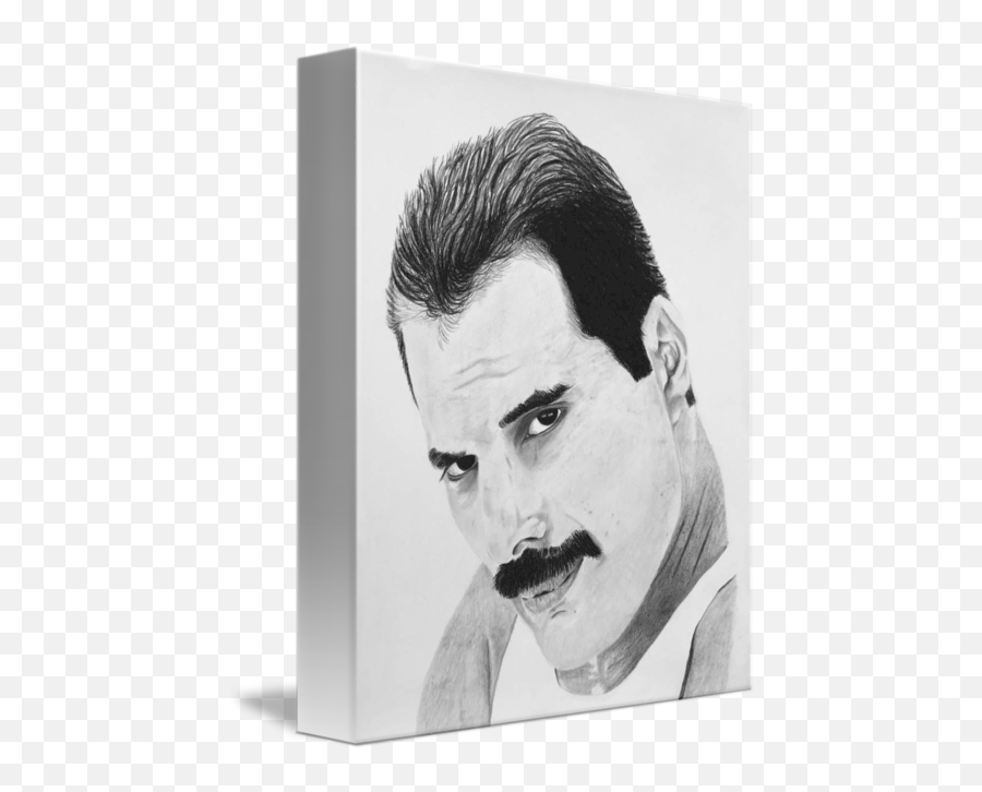 Freddie Mercury Portrait - Celebrity Emoji,Freddie Mercury Emoticon Facebook