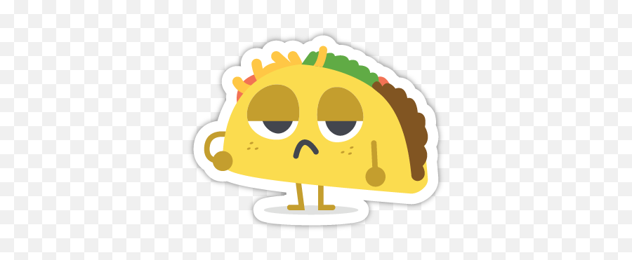 Lets Taco Bout It - Virtual Stickers Transparent Background Emoji,Taquitos Emoticon