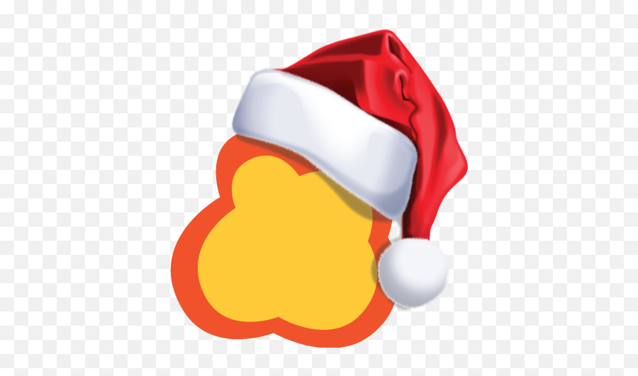 Santa Claus Emoji,Emoticon Palomita