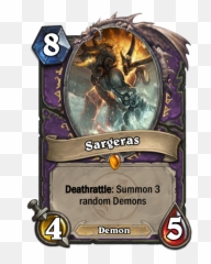 Sargeras Hearthstone - Magatha Hearthstone Emoji,Warrior Warcraft Emoji