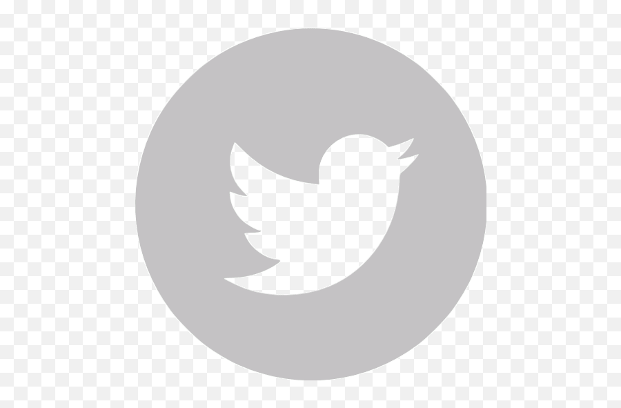 Silver Twitter 4 Icon - Twitter Icon Gray Emoji,Twiter Emoticon Memes
