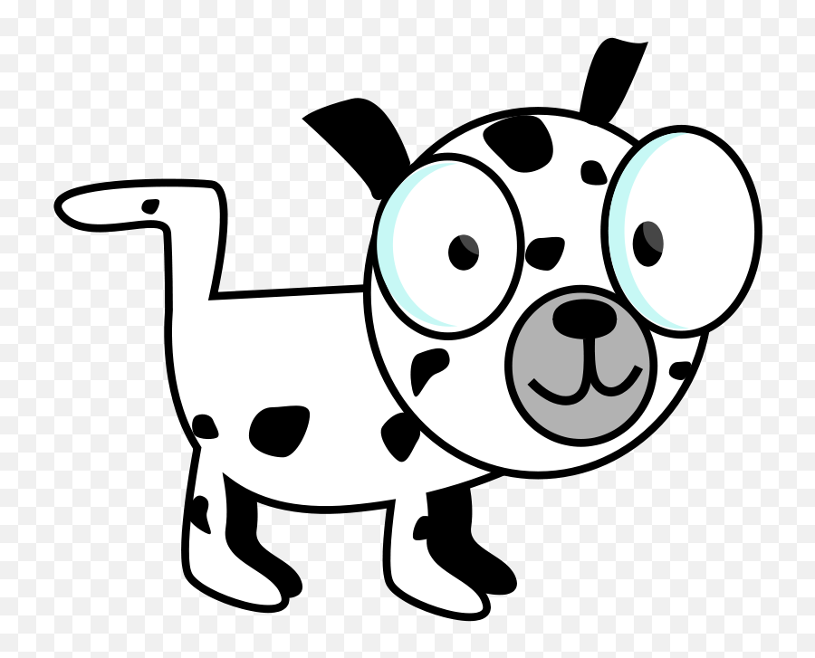 Free Dalmation Clipart Download Free Dalmation Clipart Png - Funny Animal Images Black And White Emoji,Emoticons For Yoworld