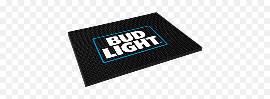 Bud Light Square Bar Mat - Bud Light Bar Mat Emoji,Welcome Mat Emoji Fb