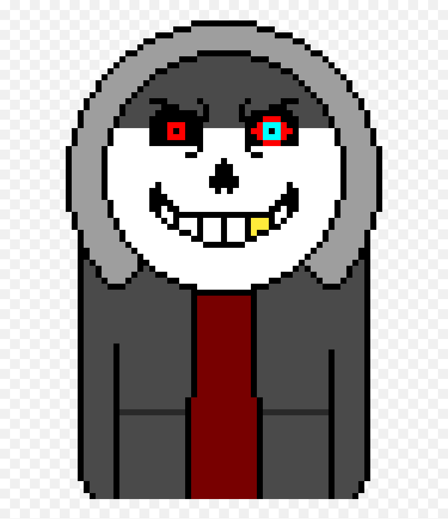 Pixilart - Dustfell Sans By Anonymous Fictional Character Emoji,Poking Emoticon