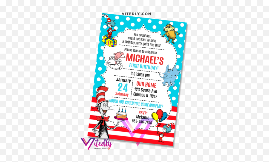 Birthday Invitations U2013 Tagged Girls U2013 Page 3 U2013 Vitedly Emoji,Dr Seuss Emojis